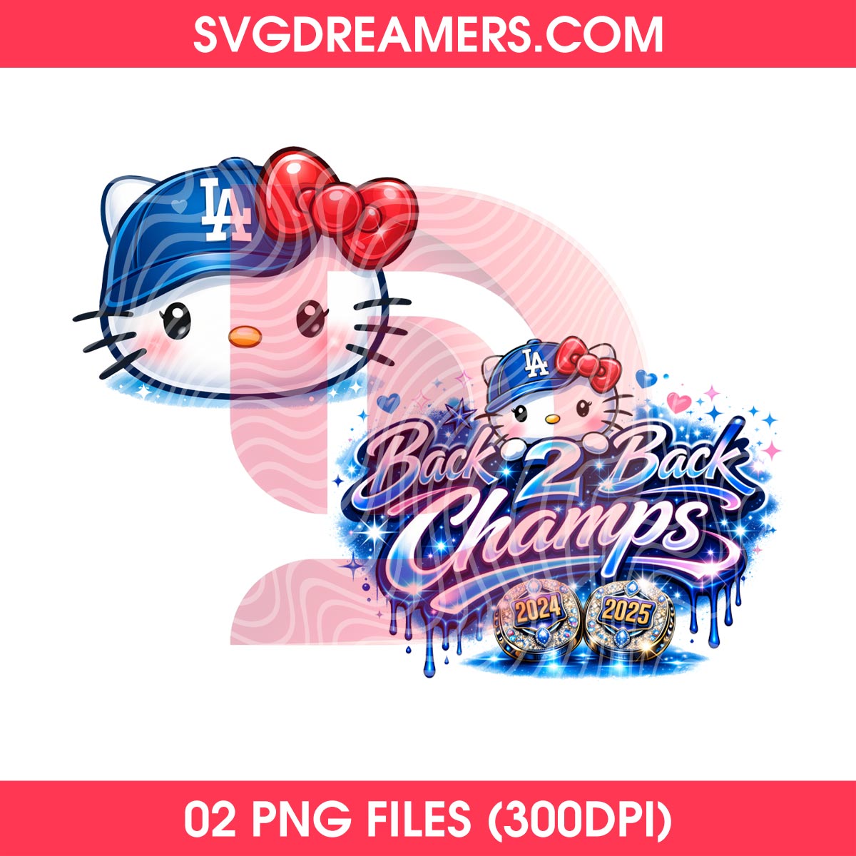 80+ Hello Kitty Los Angeles Dodgers PNG, All Designs LA Dodgers Hello Kitty by SVG Dreamer 35 LA Dodgers Hello Kitty Face PNG, Hello Kitty Los Angeles Dodgers Back 2 Back PNG