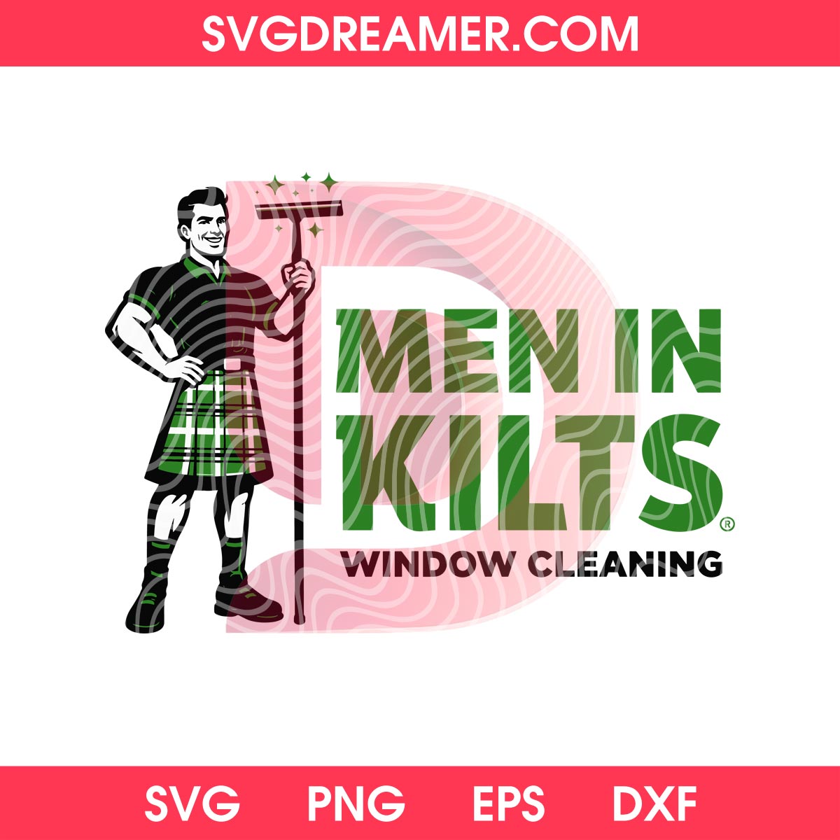 Men In Kilts Window Cleaning SVG PNG Files 2 Men In Kilts Window Cleaning SVG PNG Files