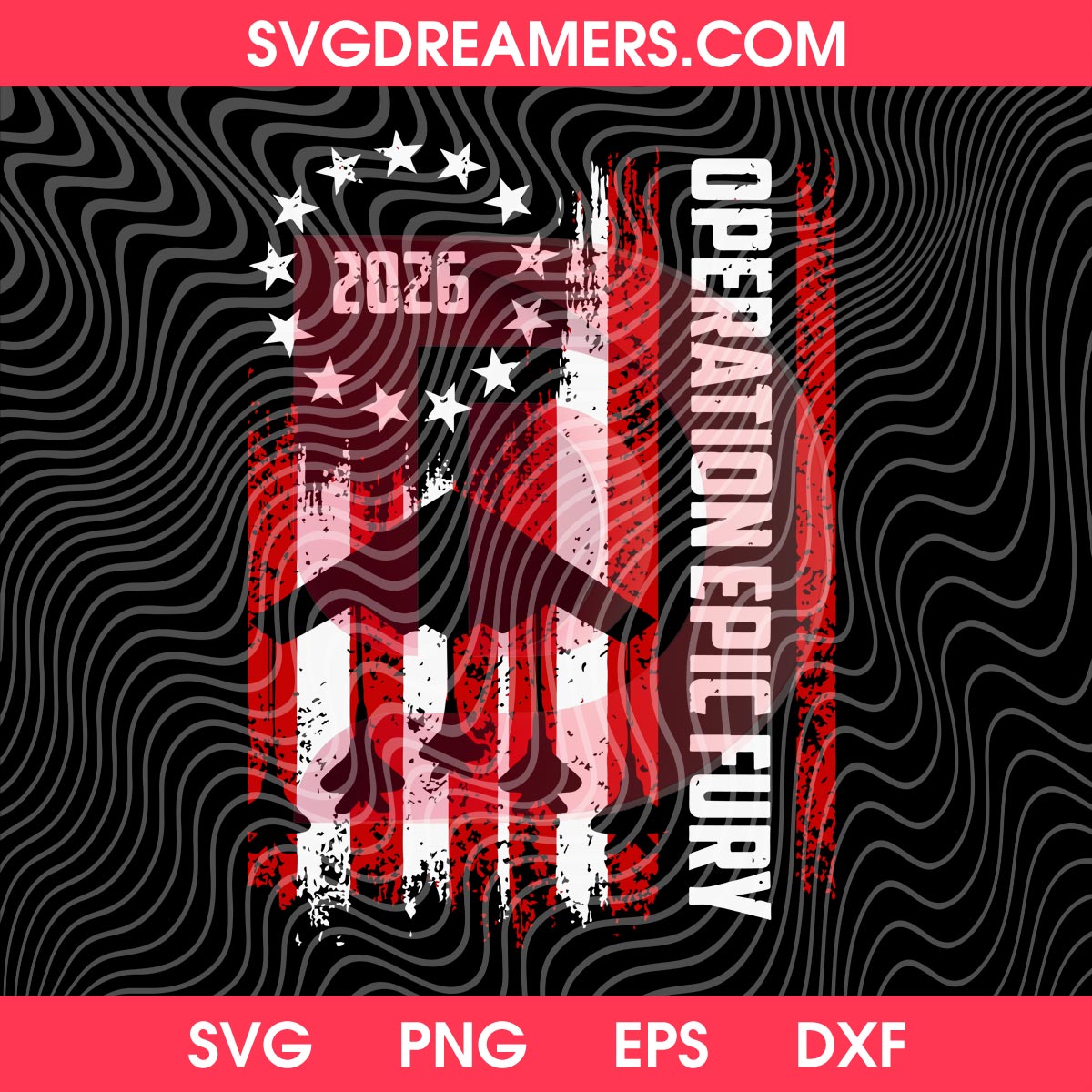 Operation Epic Fury America 2026 SVG PNG Files 1 Operation Epic Fury America 2026 SVG PNG Files