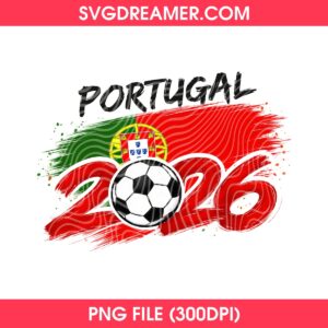 Portugal FIFA World Cup 2026 PNG