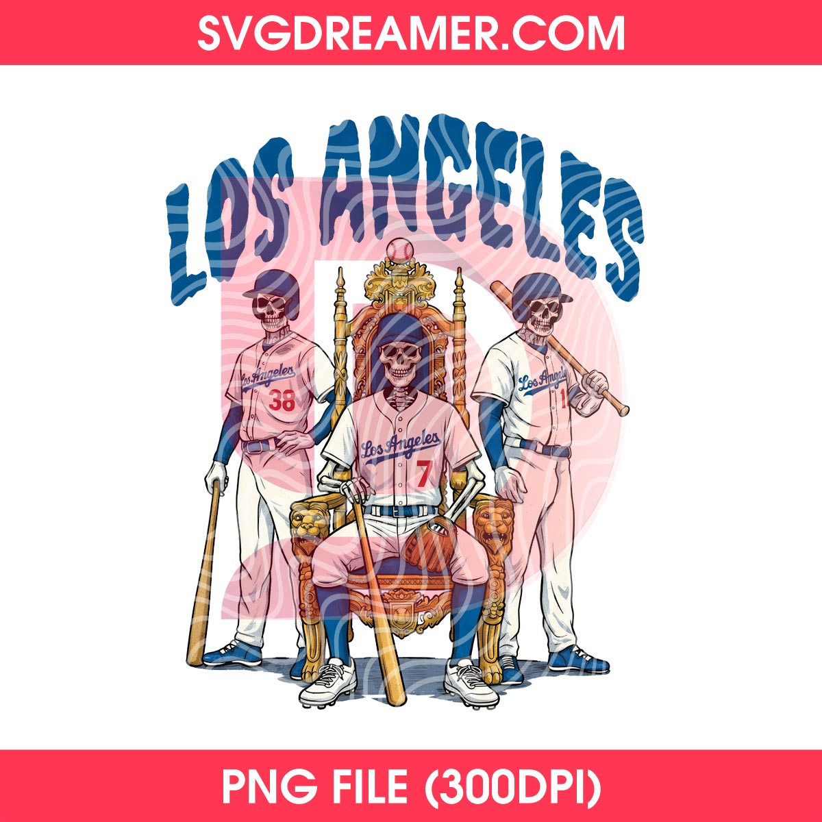 Retro Los Angeles Baseball Skeleton Players PNG, Vintage Baseball Dodgers Fan Game Day PNG 1 Retro Los Angeles Baseball Skeleton Players PNG, Vintage Baseball Dodgers Fan Game Day PNG