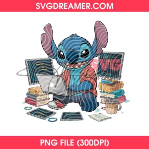 Stitch Software Engineer PNG Design 2