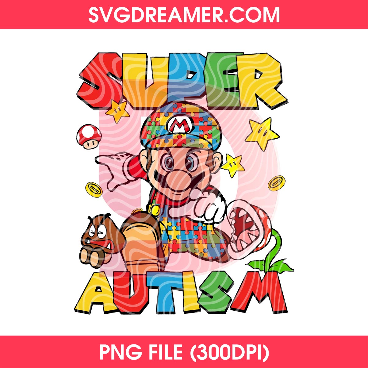 Super Autism Mario PNG, Gamer Autism Awareness PNG 1 Super Autism Mario PNG, Gamer Autism Awareness PNG