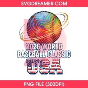 World Baseball Classic 2026 PNG