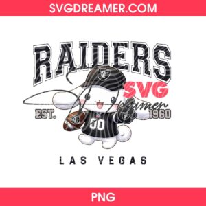 Cinnamoroll Raiders PNG, Las Vegas Raiders EST 1960 Sanrio Cartoon PNG