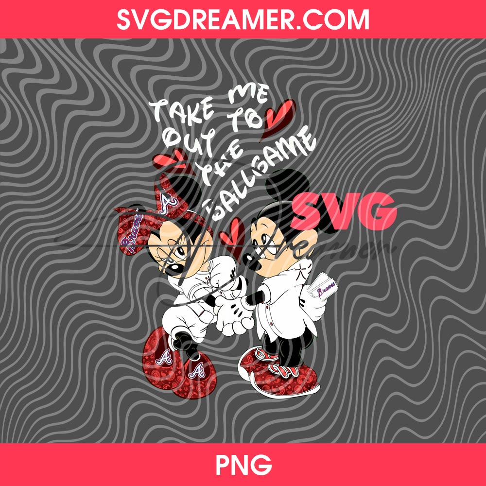 Couple Disney Mouse Braves PNG, Atlanta Braves Baseball Mickey Minnie PNG 2 Couple Disney Mouse Braves PNG, Atlanta Braves Baseball Mickey Minnie PNG