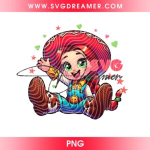 Cute Jessie Cow Girl PNG, Toy Story 5 Movie Jessie PNG
