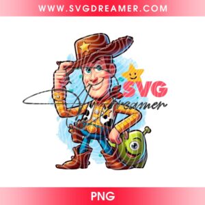 Cute Woody Cowboy PNG, Toy Story 5 Movie Woody Character PNG