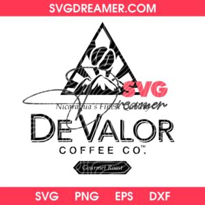 De Valor Coffee Co SVG PNG