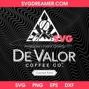 De Valor Coffee Co SVG PNG 2