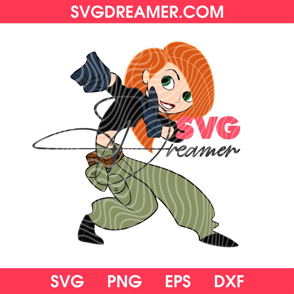 Disney Kim Possible SVG PNG 2 Disney Kim Possible SVG PNG