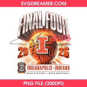 Final Four 2026 Indianapolis NCAA Men's Basketball PNG