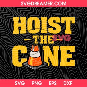 Hoist The Cone SVG PNG DXF EPS Files