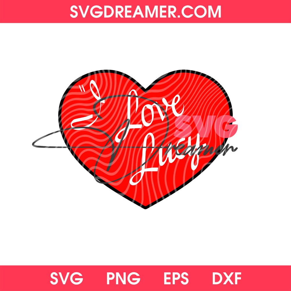 I Love Lucy SVG PNG 2 I Love Lucy SVG PNG 2