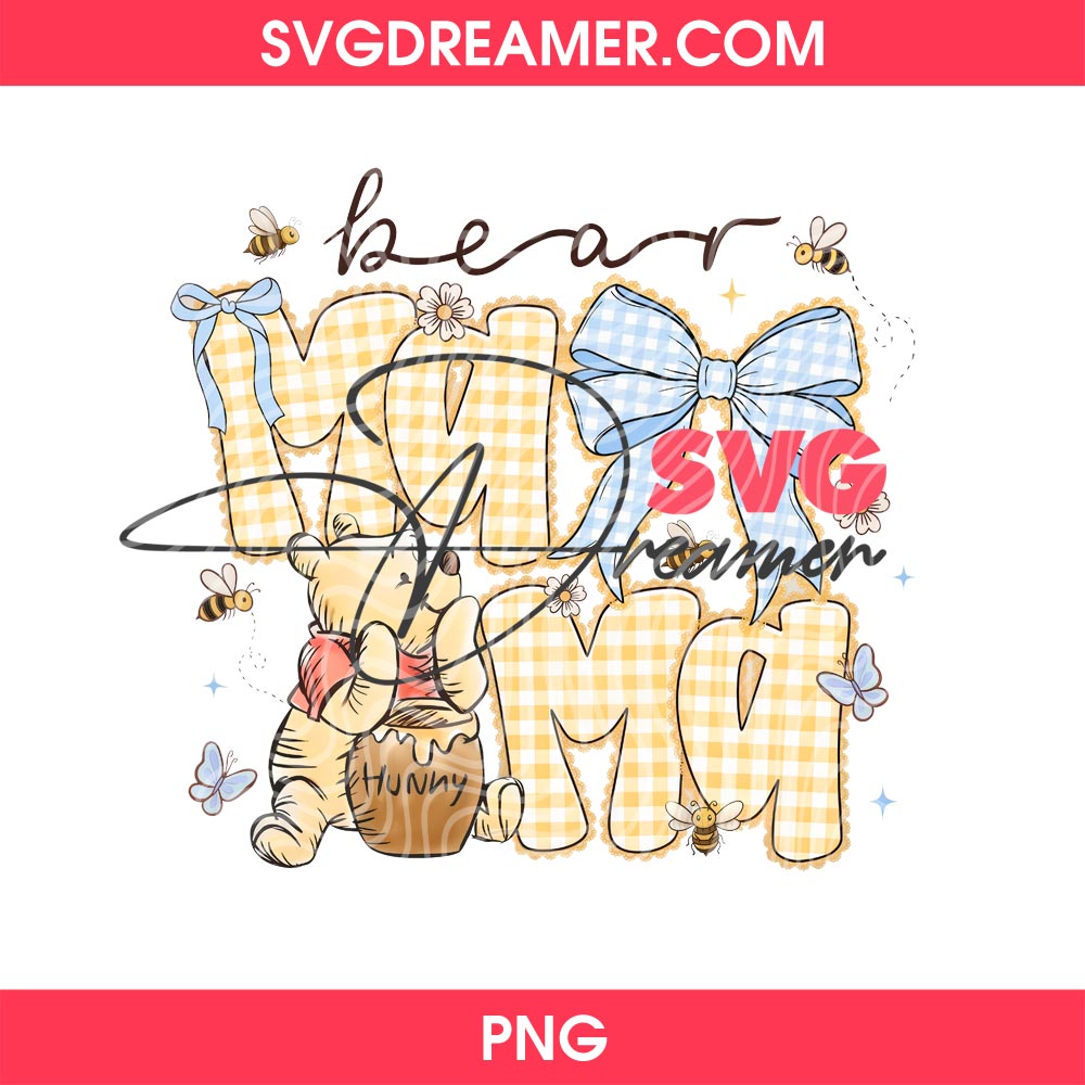 Mama Bear PNG, Winnie The Pooh Mothers Day PNG 4 Mama Bear PNG, Winnie The Pooh Mothers Day PNG
