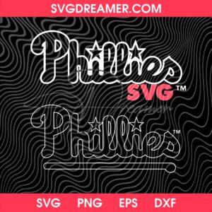 Philadelphia Phillies Logo Outline SVG PNG 8 Philadelphia Phillies Logo Outline SVG PNG 2