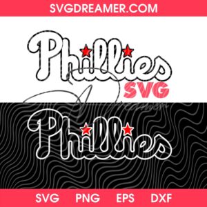 Philadelphia Phillies Logo Outline SVG PNG 6