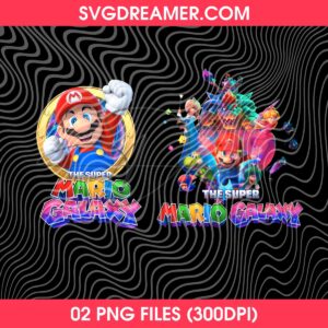 Super Mario Cartoon Galaxy PNG, Gamer PNG Design, Galaxy Movie Poster Super Mario Cartoon Character PNG