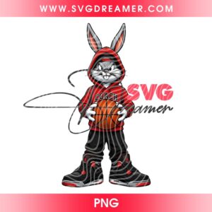 Bunny Basketball PNG