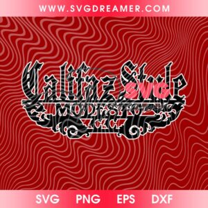 Califaz Style Modesto SVG PNG