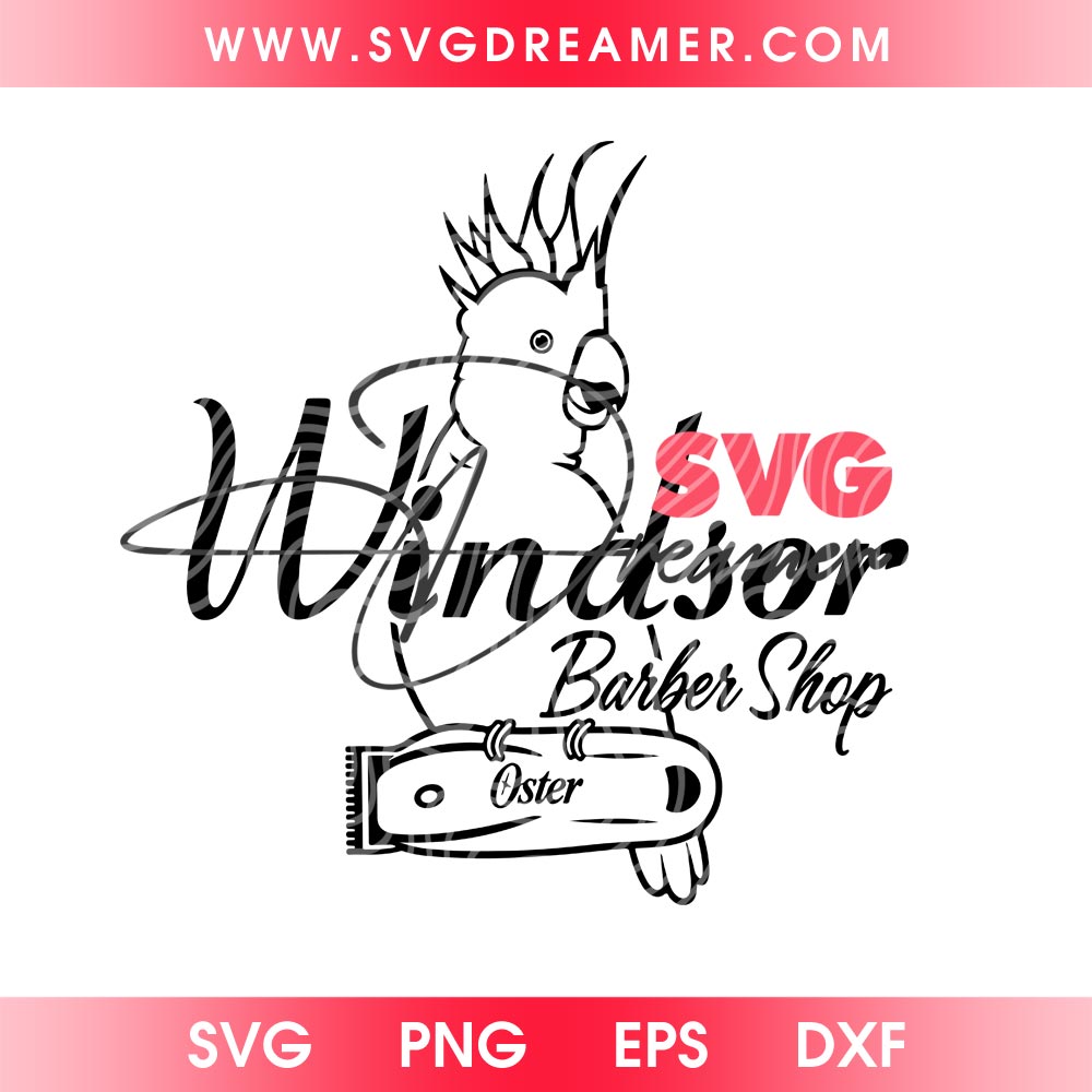 Custom Order Windsor Barber Shop SVG PNG 2 Custom Order Windsor Barber Shop SVG PNG