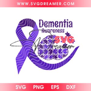 Dementia Awareness SVG PNG