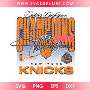 Eastern Conference Champions New York Knicks NBA Final SVG PNG, NY Knicks Basketball 2026 SVG PNG 1
