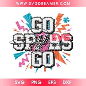 Go Spurs Go Fiesta Colors Basketball PNG SVG, San Antonio Spurs 2026 NBA PNG SVG, Vintage Go Spurs Go SVG PNG 4 Go Spurs Go Fiesta Colors Basketball PNG SVG, San Antonio Spurs 2026 NBA PNG SVG, Vintage Go Spurs Go SVG PNG 4
