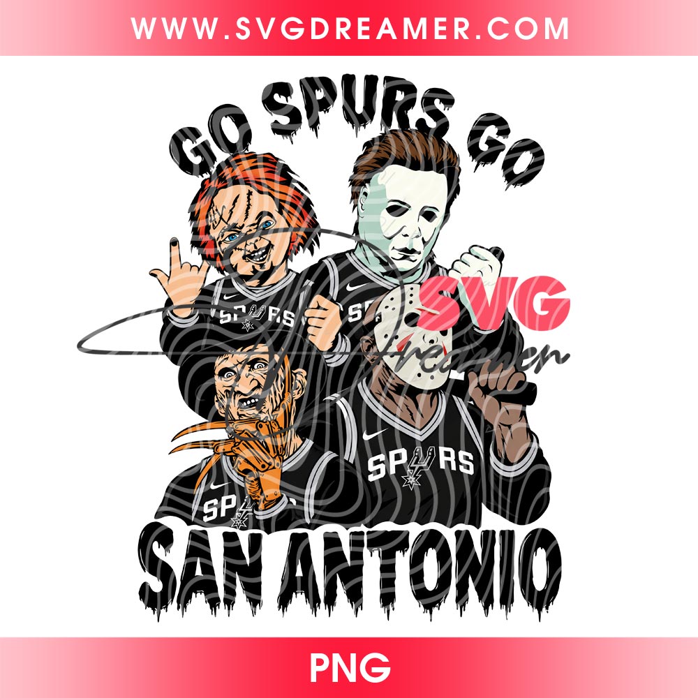 Go Spurs Go San Antonio Basketball Horror Killers PNG, Horror Movie Characters Spurs Team NBA PNG 1 Go Spurs Go San Antonio Basketball Horror Killers PNG, Horror Movie Characters Spurs Team NBA PNG