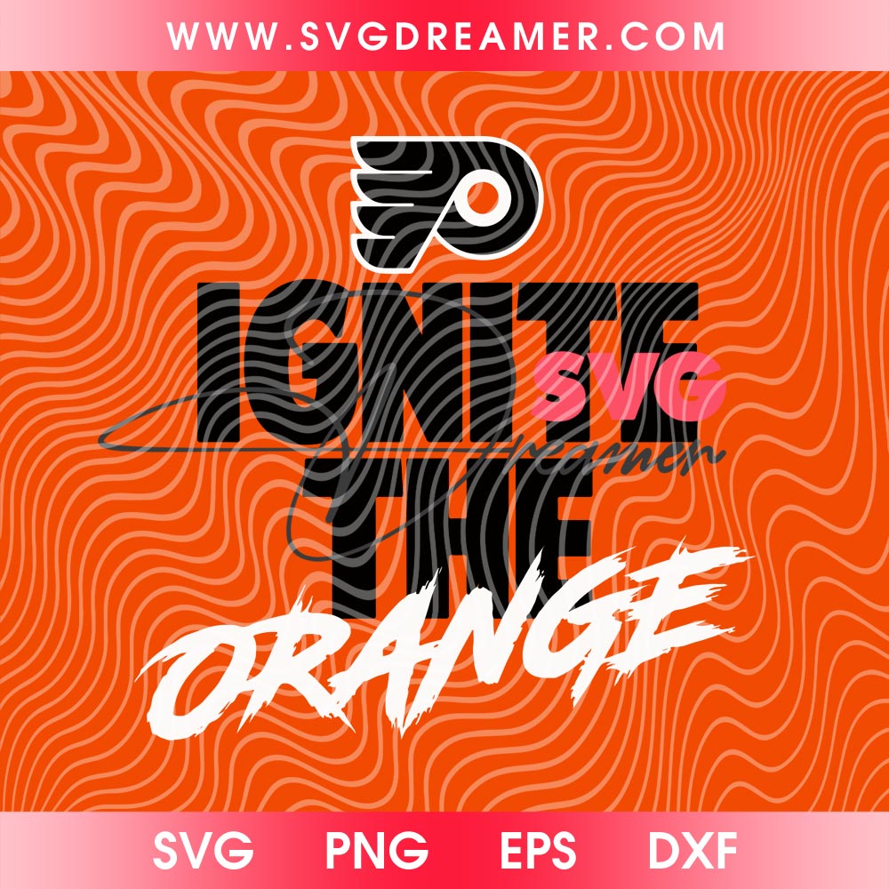 Hockey Flyers Ignite The Orange SVG PNG EPS DXF, Philadelphia Flyers Hockey PNG SVG 2 Hockey Flyers Ignite The Orange SVG PNG EPS DXF, Philadelphia Flyers Hockey PNG SVG