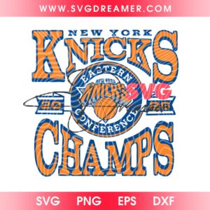 Knicks Eastern Conference Champs 2026 SVG PNG, New York Knicks Basketball 2026 Champions SVG PNG