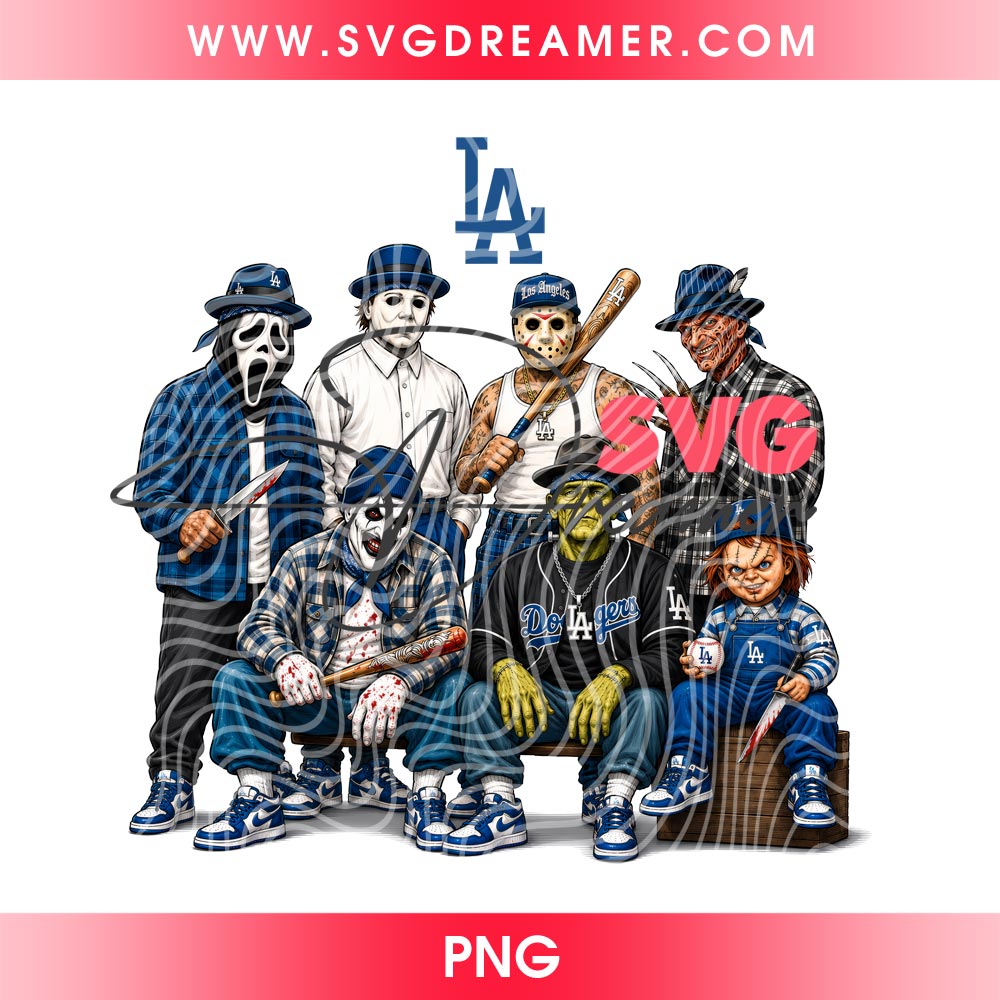 Los Angeles Dodgers Horror Team PNG, Horror Killer Players Baseball LA Dodgers PNG 3 Los Angeles Dodgers Horror Team PNG Horror Killer Players Baseball LA Dodgers PNG 3