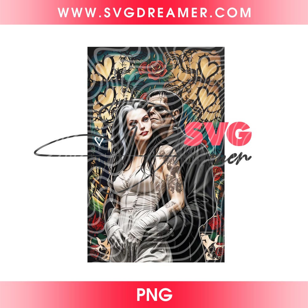 Love You to Death PNG, Frankenstein PNG Design 6 Love You to Death PNG, Frankenstein PNG Design