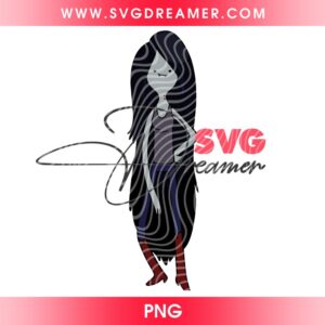 Marceline the Vampire Queen PNG, Adventure Time Character PNG
