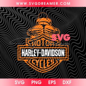 Motor Harley-Davidson Cycles SVG PNG