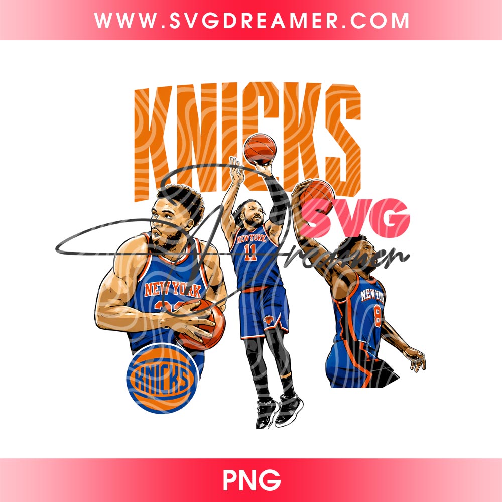 NY Knicks Basketball Players PNG Design, New York Basketball Team PNG, Knicks 2026 NBA Playoffs PNG 1 NY Knicks Basketball Players PNG Design, New York Basketball Team PNG, Knicks 2026 NBA Playoffs PNG