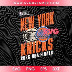 New York Knicks 2026 NBA Finals SVG PNG, Eastern Conference Champs 2026 Basketball NY Knicks Design PNG SVG