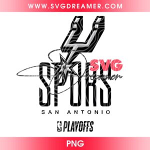 Official 2026 Nba Playoffs San Antonio Spurs Logo PNG