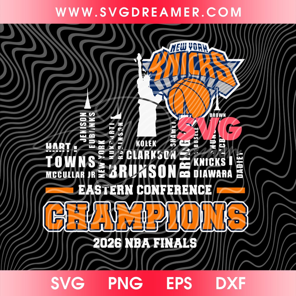 Official New York Knicks Eastern Conference Champions 2026 NBA Finals SVG PNG File Shirt Design 1 Official New York Knicks Eastern Conference Champions 2026 NBA Finals SVG PNG File Shirt Design