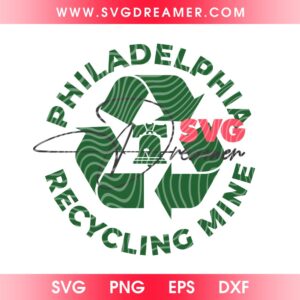 Philadelphia Recycling Mine SVG PNG