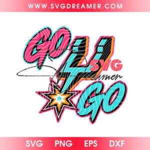 Retro Vibrant Go Spurs Go PNG SVG Design, San Antonio Spurs Basketball SVG PNG, Retro 90s Spurs Basketball PNG SVG Digital
