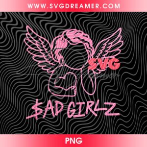Sad Girlz Angel SVG PNG 5 Sad Girlz Angel SVG PNG 4