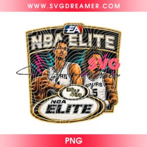 Spurs Elite Wembanyama Castle PNG Design, Spurs Basketball San Antonio Fan Art, Vintage Sports Poster Design PNG