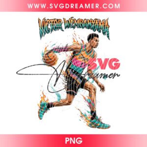 Victor Wembanyama Basketball Spurs 2026 PNG, Wemby San Antonio Spurs PNG, Go Spurs Go 2026 PNG Wemby