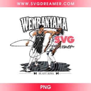 Wembanyama VS Timberwolves PNG Design, Victor Wemby San Antonio Spurs PNG