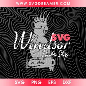 Windsor Barber Shop SVG PNG Edited