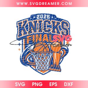 2026 Knicks Finals SVG PNG, Eastern Conference Champions 2026 New York Knicks SVG PNG, Knicks NBA Finals SVG 1