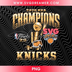 2026 NBA Champions NY Knicks Gold Version PNG, New York Knicks NBA Finals 2026 Gold Color PNG 2