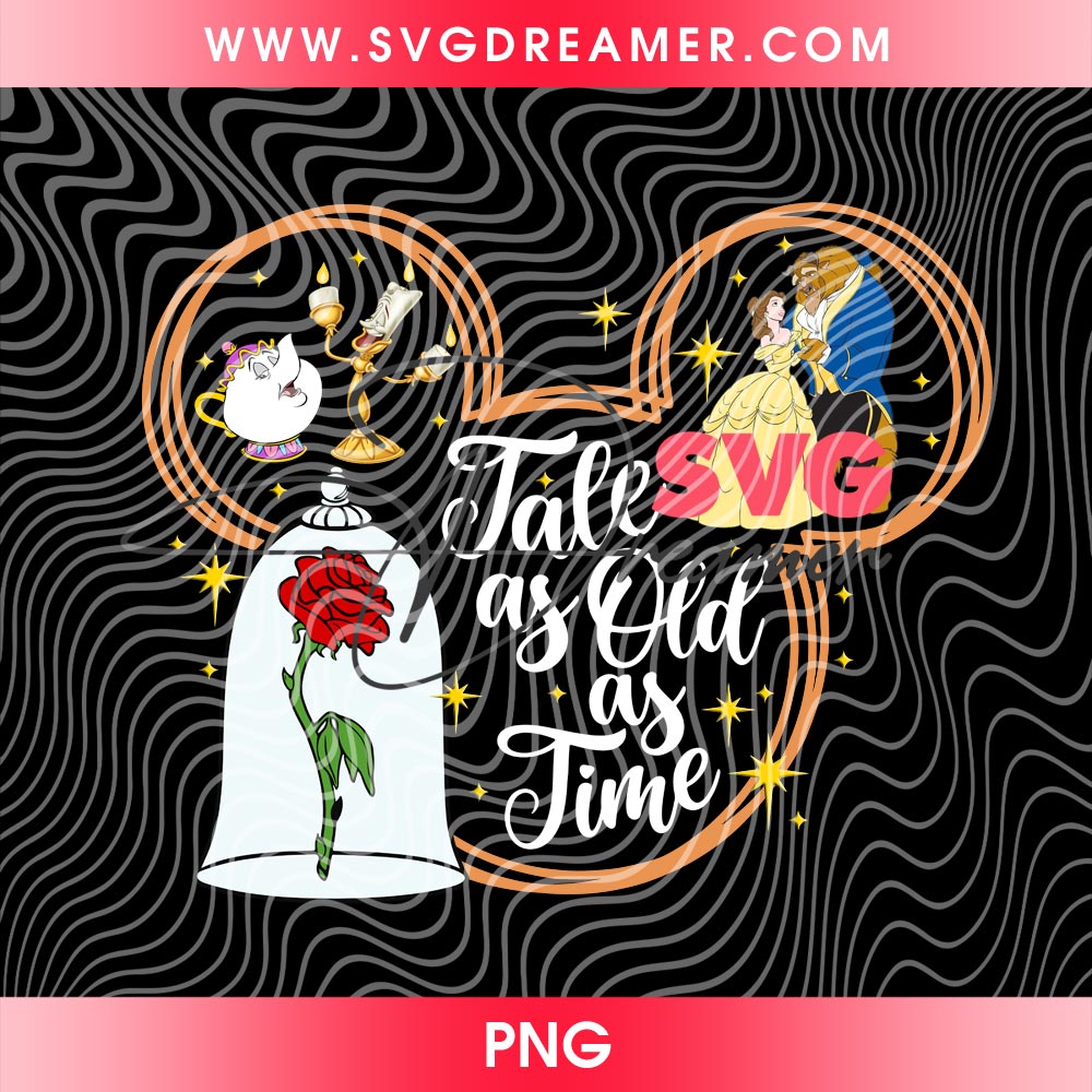 Beauty And The Beast Mickey Mouse Head PNG, Tale As Old As Time Belle Princess And The Beast PNG 2 Beauty And The Beast Mickey Mouse Head PNG, Tale As Old As Time Belle Princess And The Beast PNG 2
