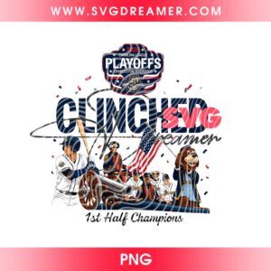 Charleston RiverDogs 2026 Carolina League Playoffs PNG Design, 1st Half Champions Baseball Digital PNG, Charleston RiverDogs Team Mascot PNG Files 5 Charleston RiverDogs 2026 Carolina League Playoffs PNG Design 2
